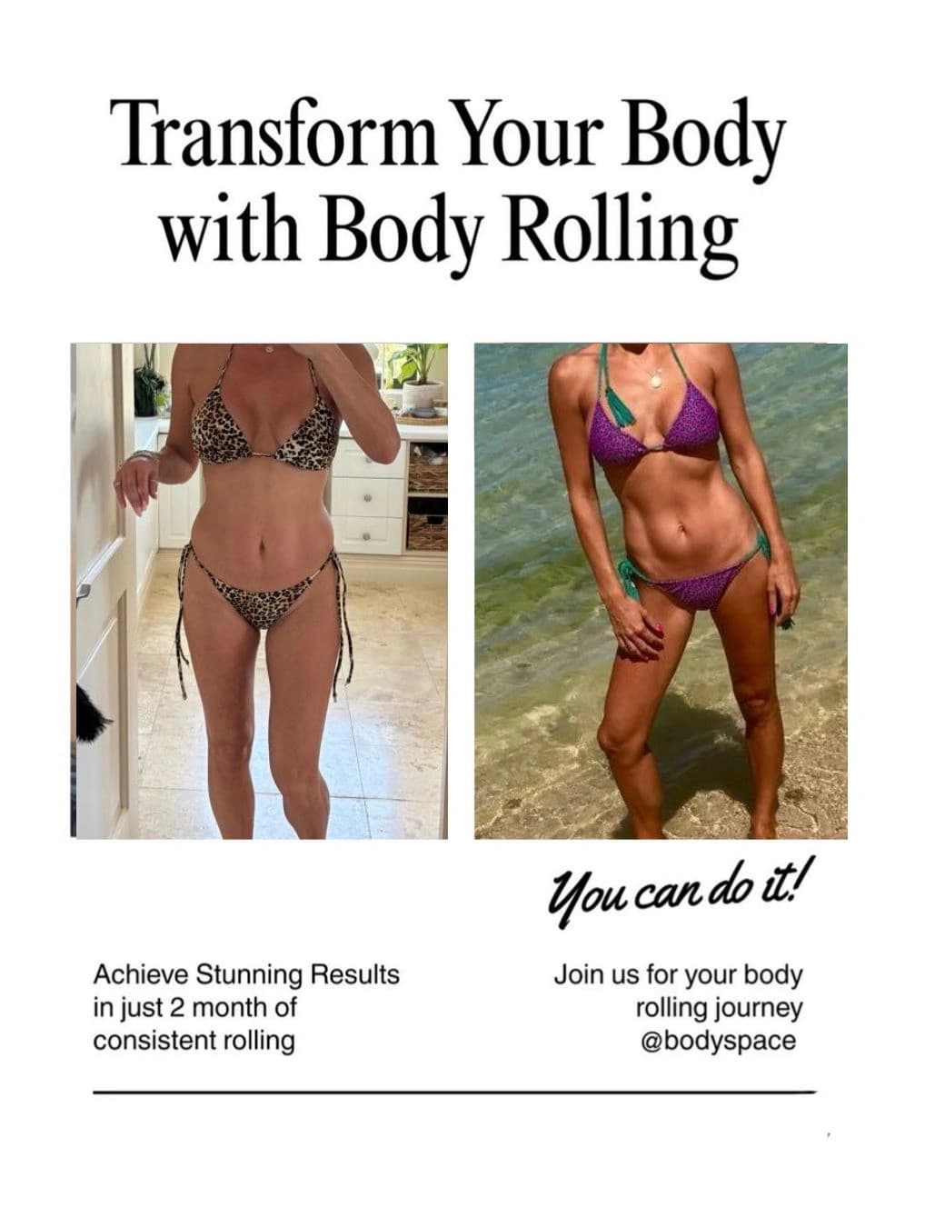 Before and after results 1