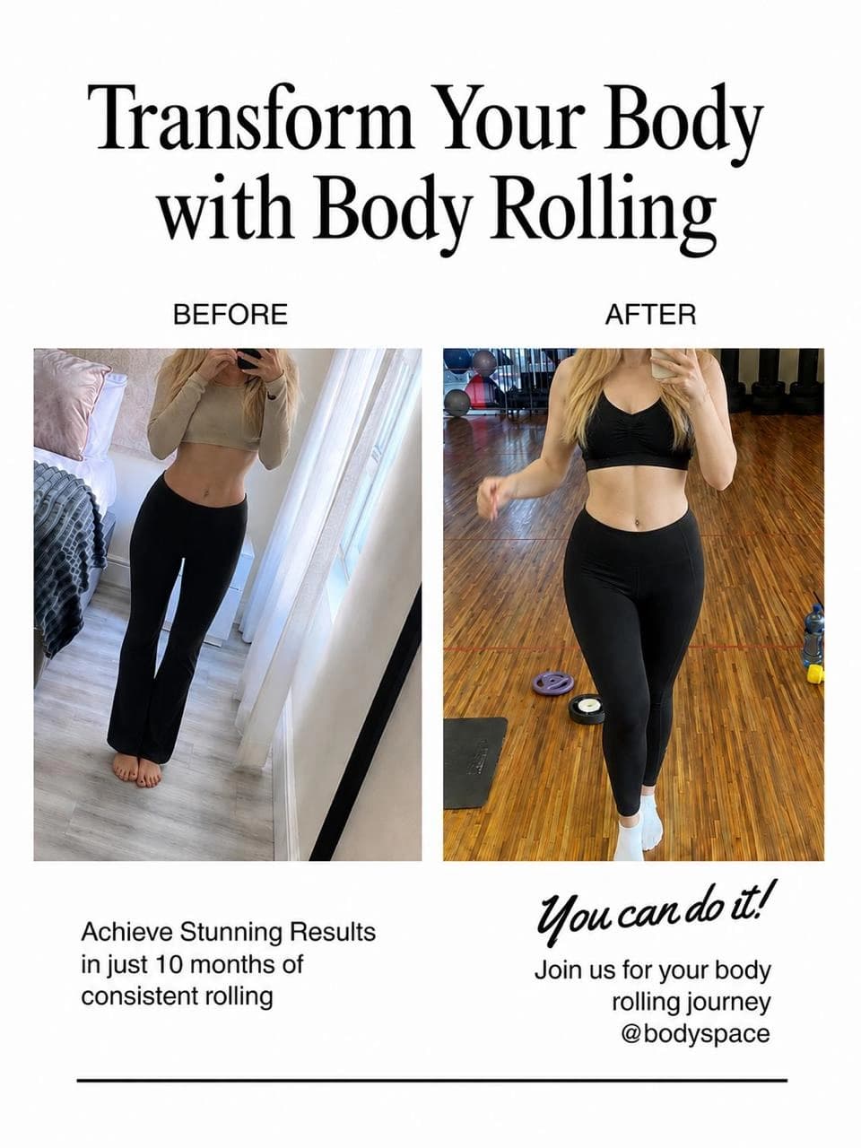 Before and after results 4