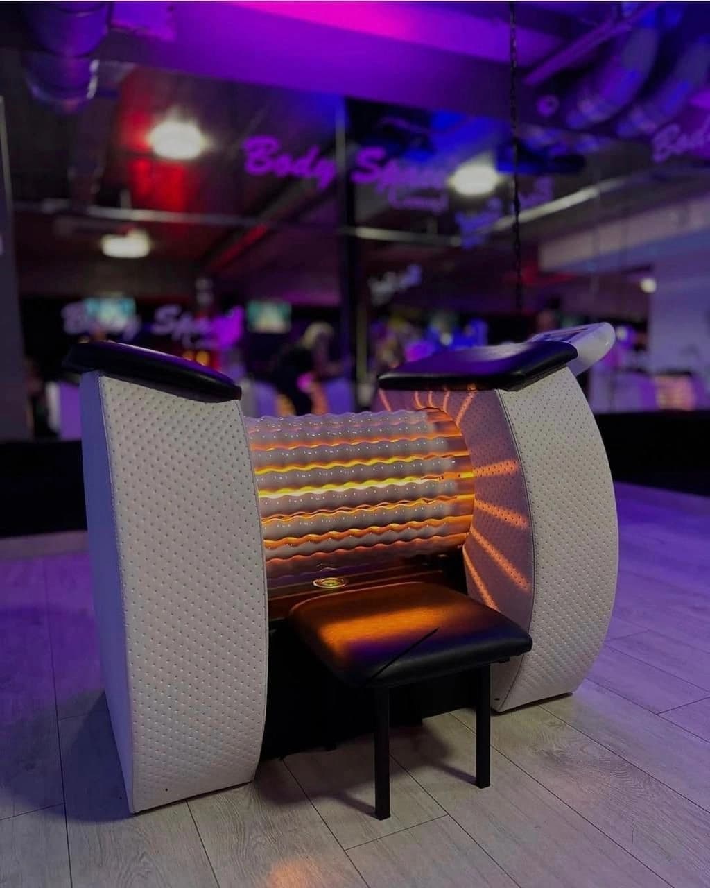 Body Roll machine with infrared technology